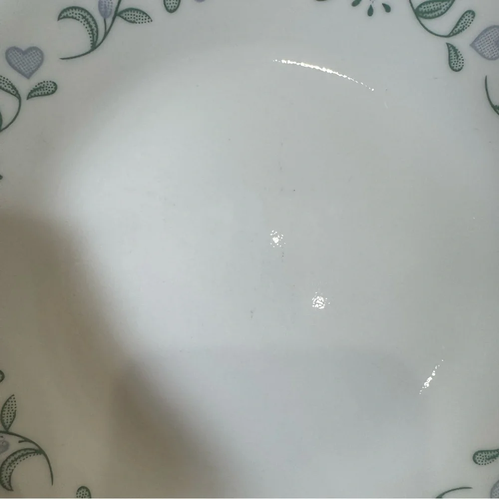 Corelle Country Cottage 6.75” Wide Dessert Bread & Butter Plates Set of 4 USA